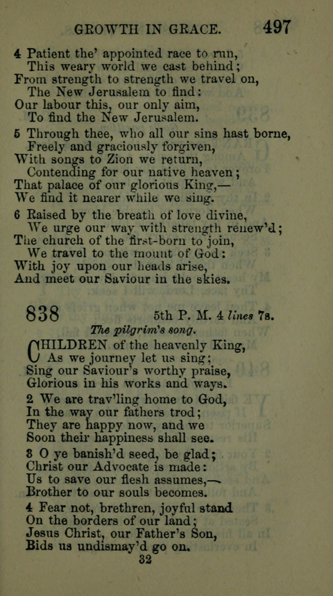 A Collection of Hymns for the use of the African Methodist Episcopal Zion Church in America page 491