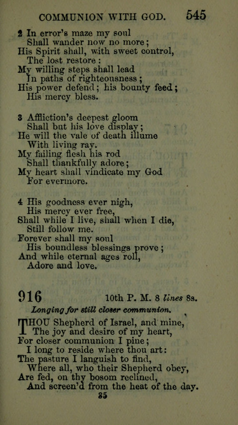 A Collection of Hymns for the use of the African Methodist Episcopal Zion Church in America page 539