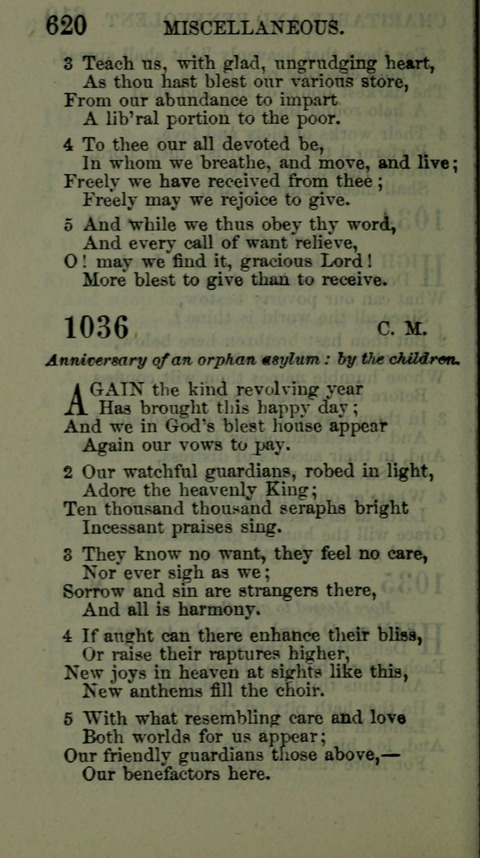 A Collection of Hymns for the use of the African Methodist Episcopal Zion Church in America page 614