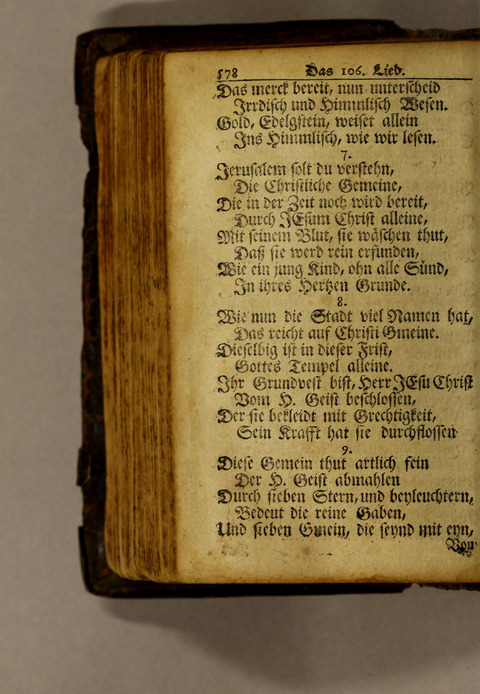 Ausbund, das ist: etliche schöne christliche lieder, wie sie in dem Gefängnüs zu Bassau in dem Schloss on den Schweitzer-Brüdern, und von andern rechtgläubigen Christen hin und her gedichtet worden page 580