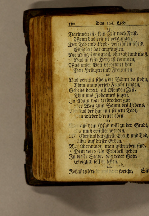 Ausbund, das ist: etliche schöne christliche lieder, wie sie in dem Gefängnüs zu Bassau in dem Schloss on den Schweitzer-Brüdern, und von andern rechtgläubigen Christen hin und her gedichtet worden page 584