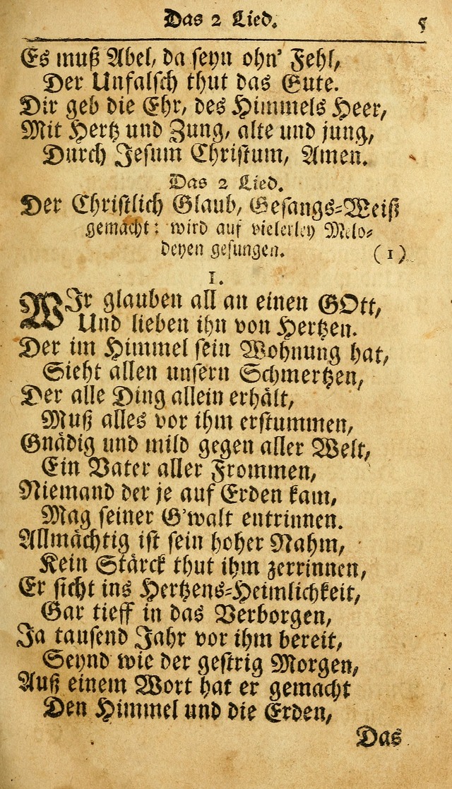 Ausbund Das Ist Etliche Schone Christliche Lieder Wie Sie In Dem Gefangnuss Zu Bassau In Dem Schloss Von Den Schweitzer Brudern Und Von Anderen Rechtglaubigen Christen Hin Und Her Gedichtet Worden 2 Wir