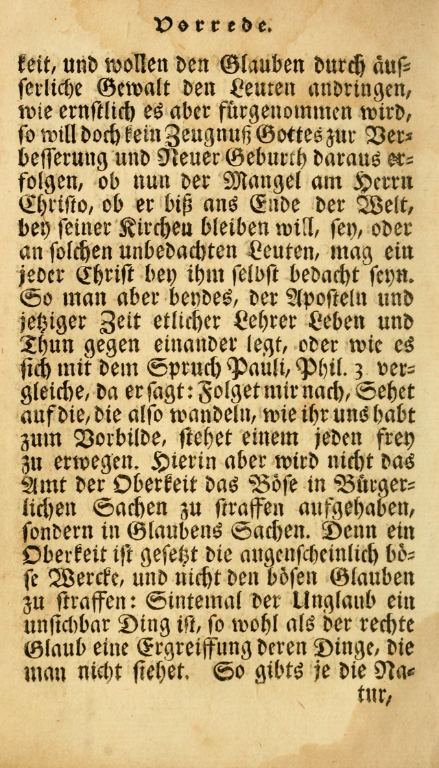 Ausbund, das ist Etliche Schöne Christliche Lieder wie sie in dem Gefängnüss zu Bassau in dem Schloß von den Schweitzer-Brüdern, und von anderen rechtgläubigen Christen hin und her gedichtet worden... page xii