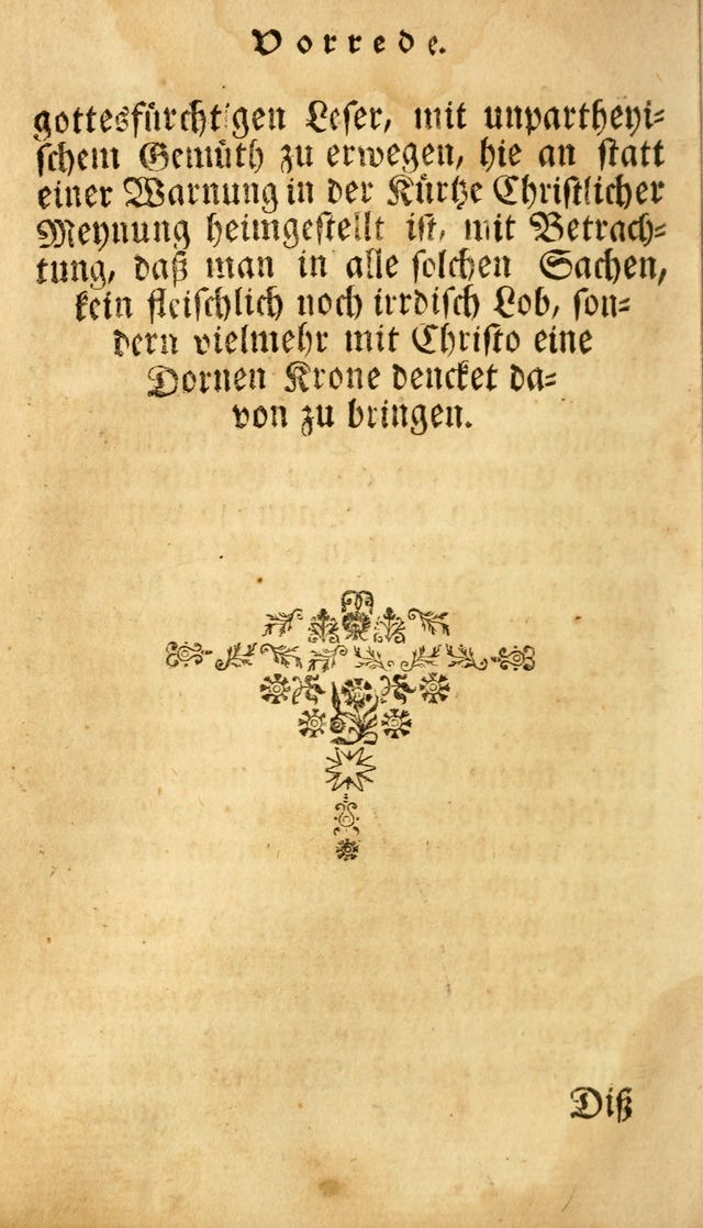 Ausbund, das ist Etliche Schöne Christliche Lieder wie sie in dem Gefängnüss zu Bassau in dem Schloß von den Schweitzer-Brüdern, und von anderen rechtgläubigen Christen hin und her gedichtet worden... page xiv