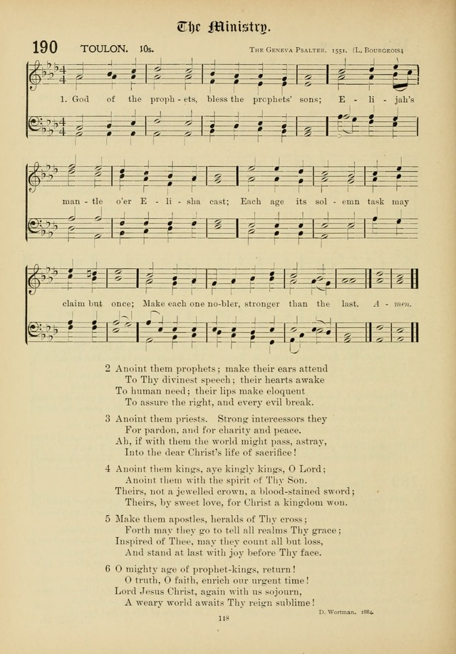 The Academic Hymnal page 149