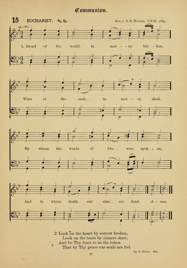 The Academic Hymnal page 18