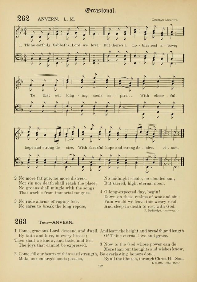 The Academic Hymnal page 193