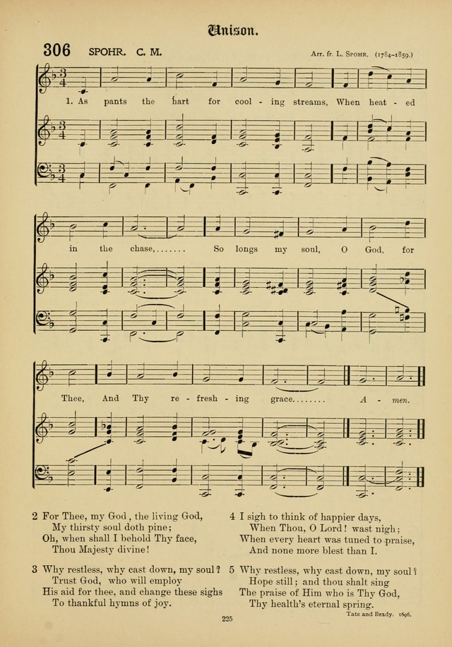The Academic Hymnal page 226