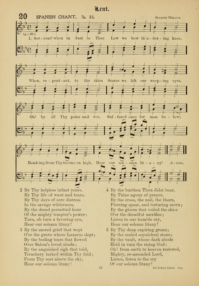 The Academic Hymnal page 23