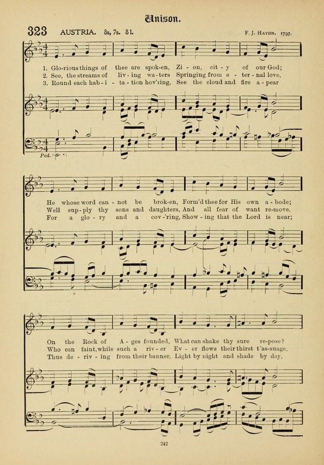 The Academic Hymnal page 243
