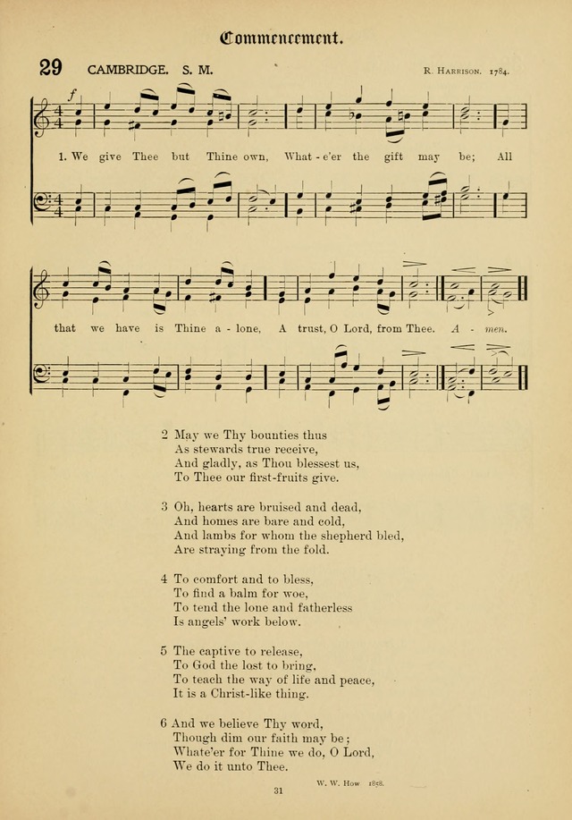 The Academic Hymnal page 32