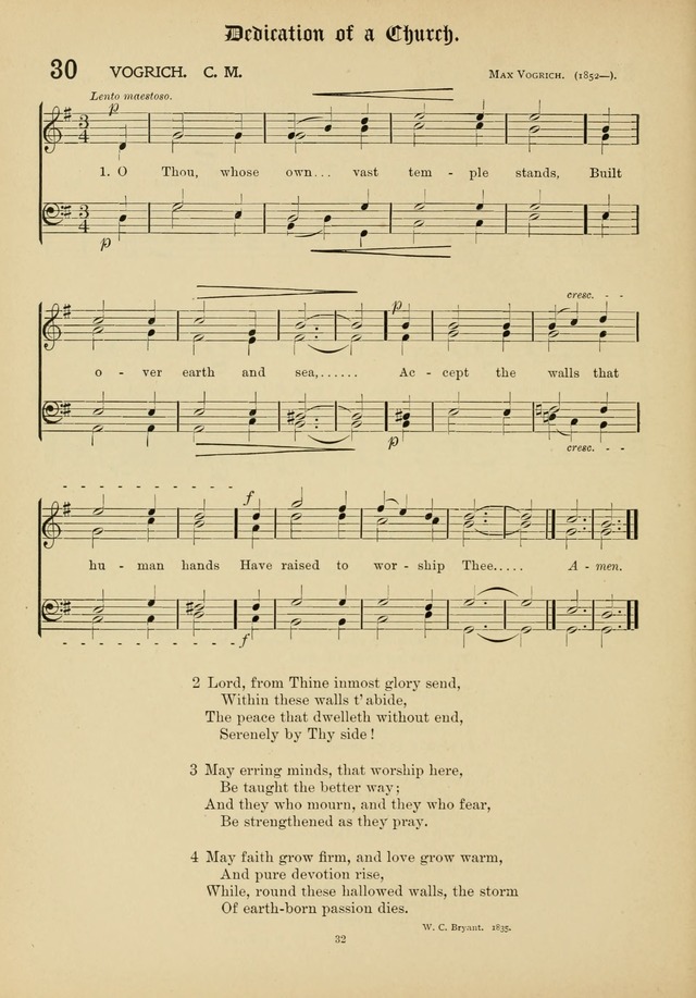 The Academic Hymnal page 33