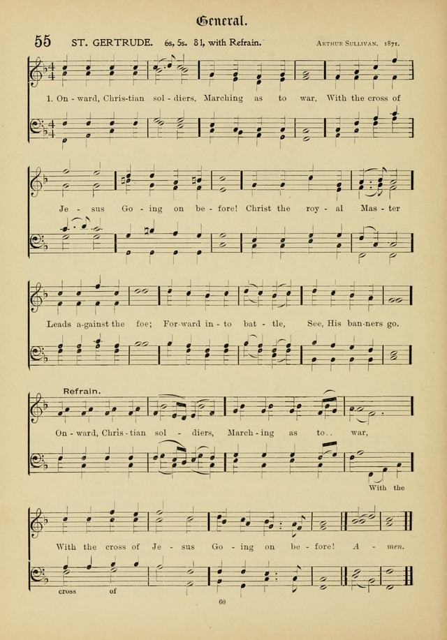The Academic Hymnal page 61