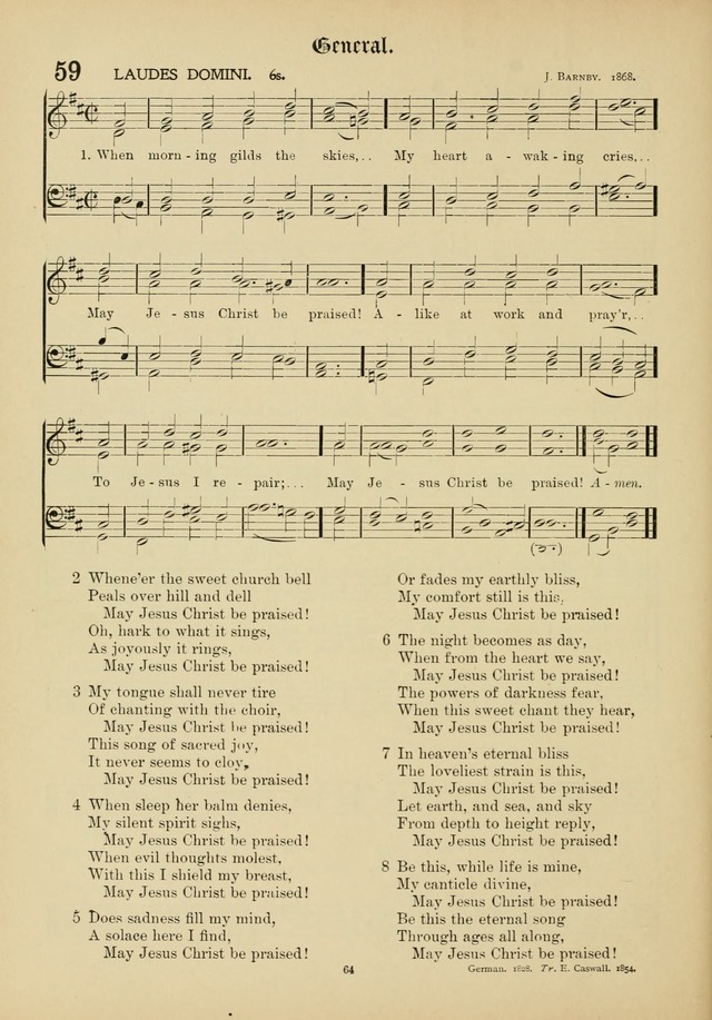 The Academic Hymnal page 65