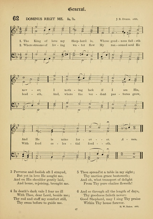 The Academic Hymnal page 68