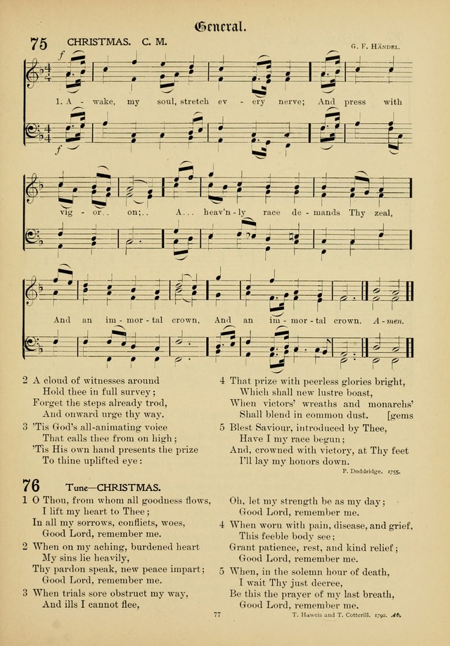 The Academic Hymnal page 78