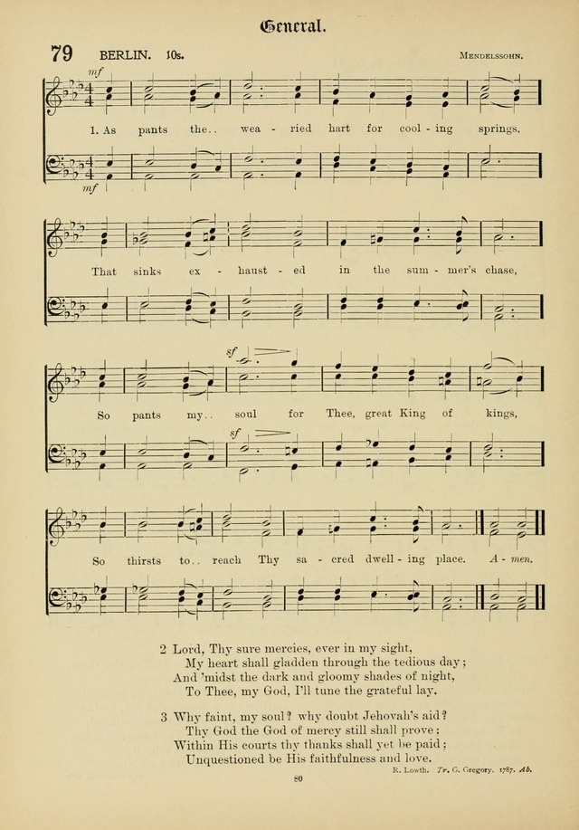 The Academic Hymnal page 81