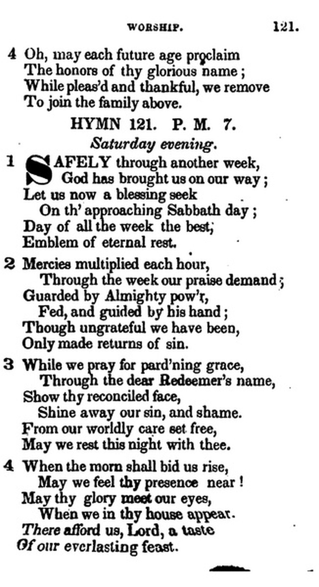 Additional Hymns, Adopted by the General Synod of the Reformed Dutch Church  in North America, at their Session June 1831. 2nd ed. page 102
