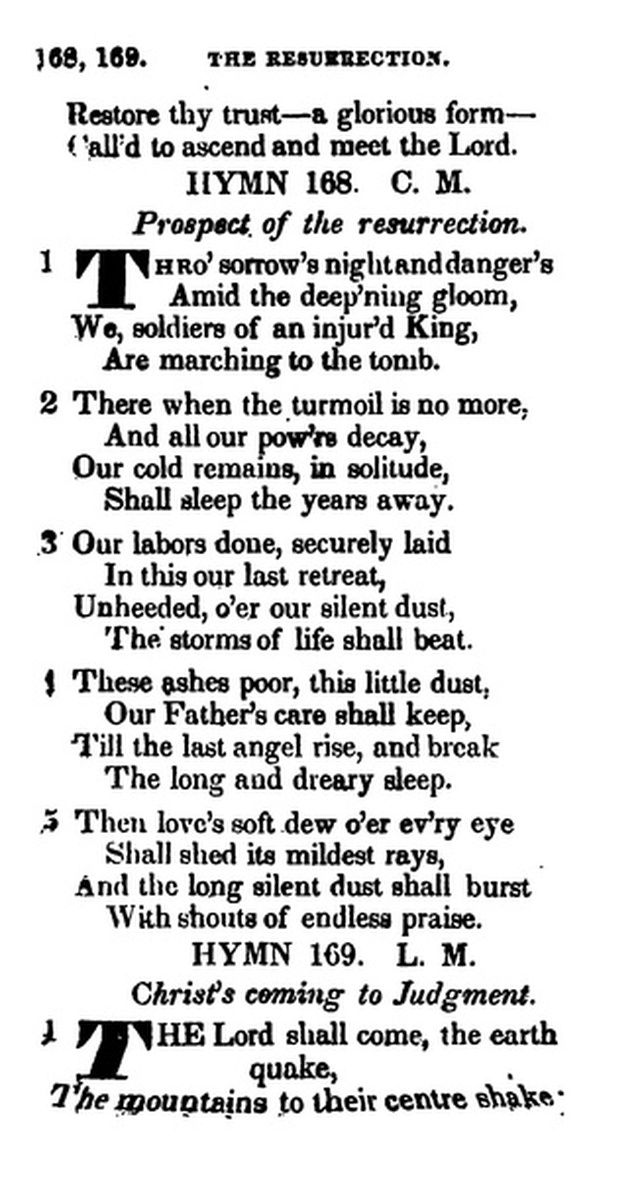 Additional Hymns, Adopted by the General Synod of the Reformed Dutch Church  in North America, at their Session June 1831. 2nd ed. page 139