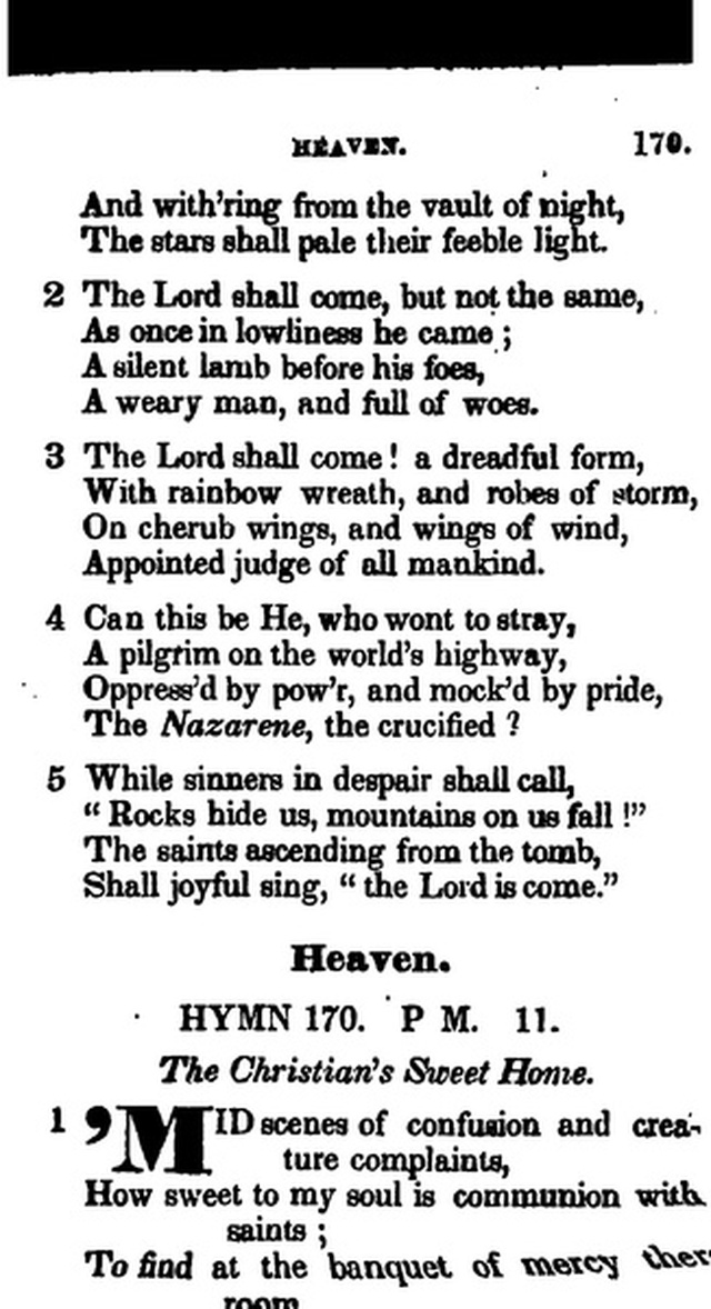 Additional Hymns, Adopted by the General Synod of the Reformed Dutch Church  in North America, at their Session June 1831. 2nd ed. page 140