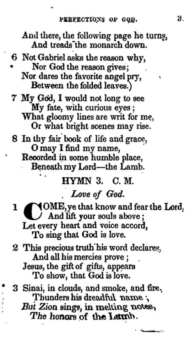 Additional Hymns, Adopted by the General Synod of the Reformed Dutch Church  in North America, at their Session June 1831. 2nd ed. page 2