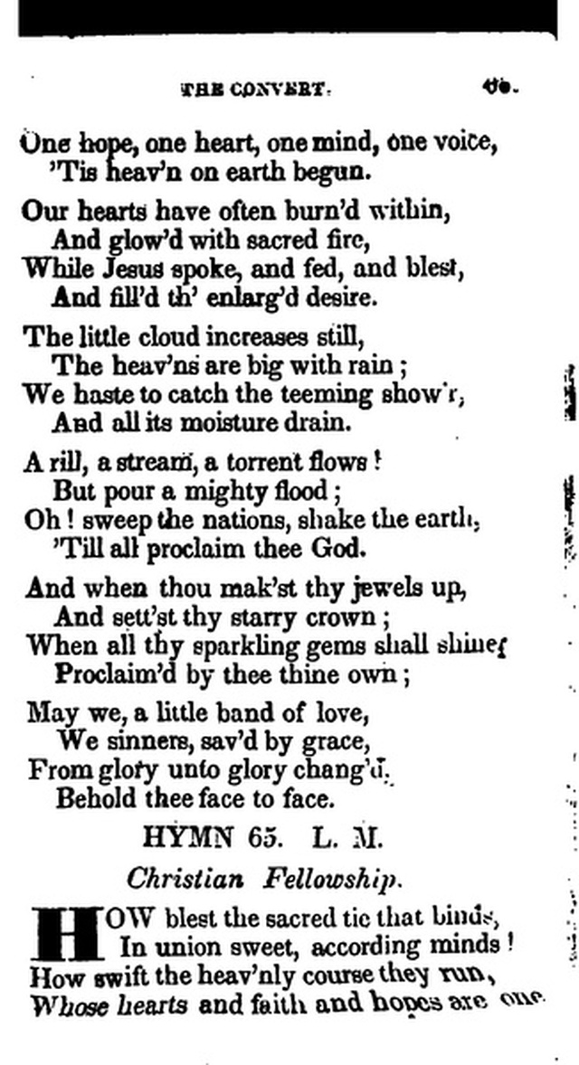 Additional Hymns, Adopted by the General Synod of the Reformed Dutch Church  in North America, at their Session June 1831. 2nd ed. page 52
