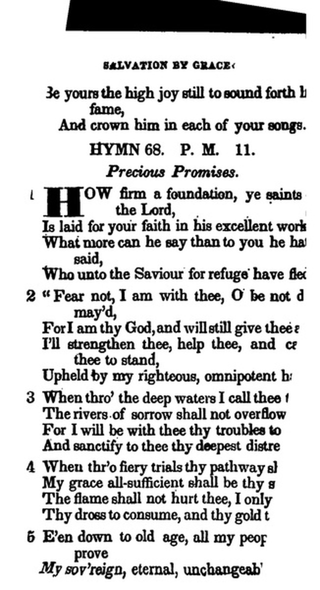 Additional Hymns, Adopted by the General Synod of the Reformed Dutch Church  in North America, at their Session June 1831. 2nd ed. page 55