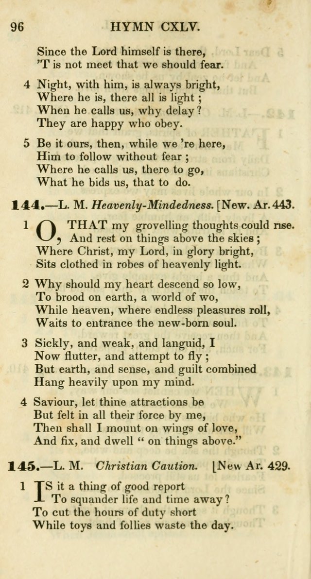 Additional Hymns, Adopted by the General Synod of the Reformed Protestant Dutch Church in North America, at their Session, June 1846, and authorized to be used in the churches under their care page 101