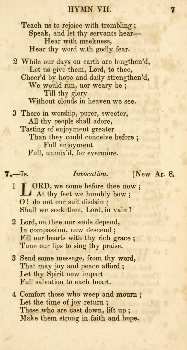 Additional Hymns, Adopted by the General Synod of the Reformed Protestant Dutch Church in North America, at their Session, June 1846, and authorized to be used in the churches under their care page 12