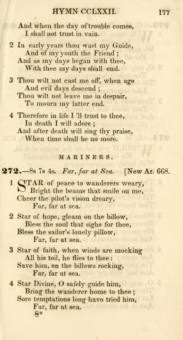 Additional Hymns, Adopted by the General Synod of the Reformed Protestant Dutch Church in North America, at their Session, June 1846, and authorized to be used in the churches under their care page 182