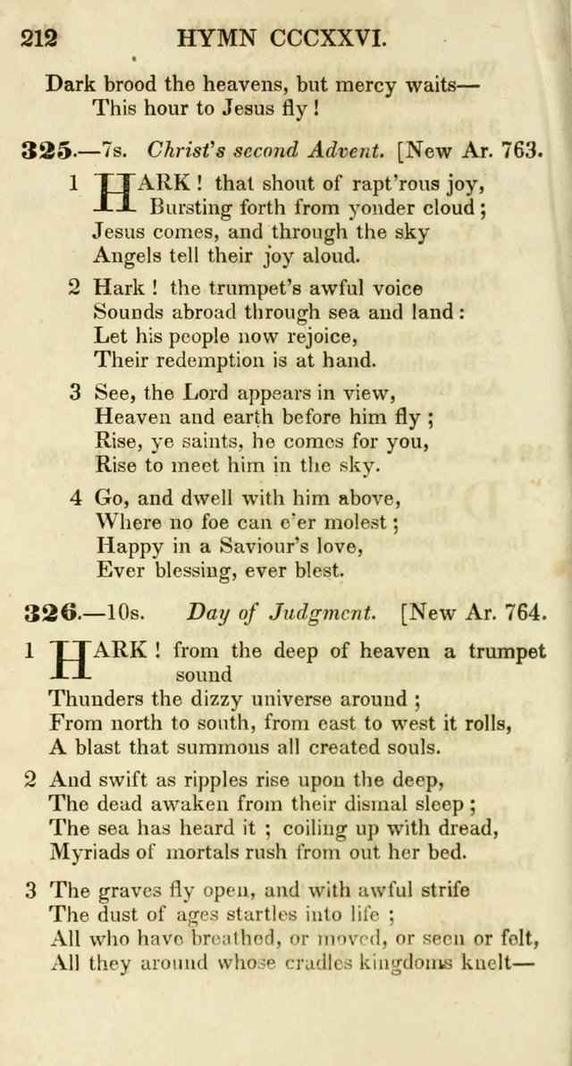 Additional Hymns, Adopted by the General Synod of the Reformed Protestant Dutch Church in North America, at their Session, June 1846, and authorized to be used in the churches under their care page 217
