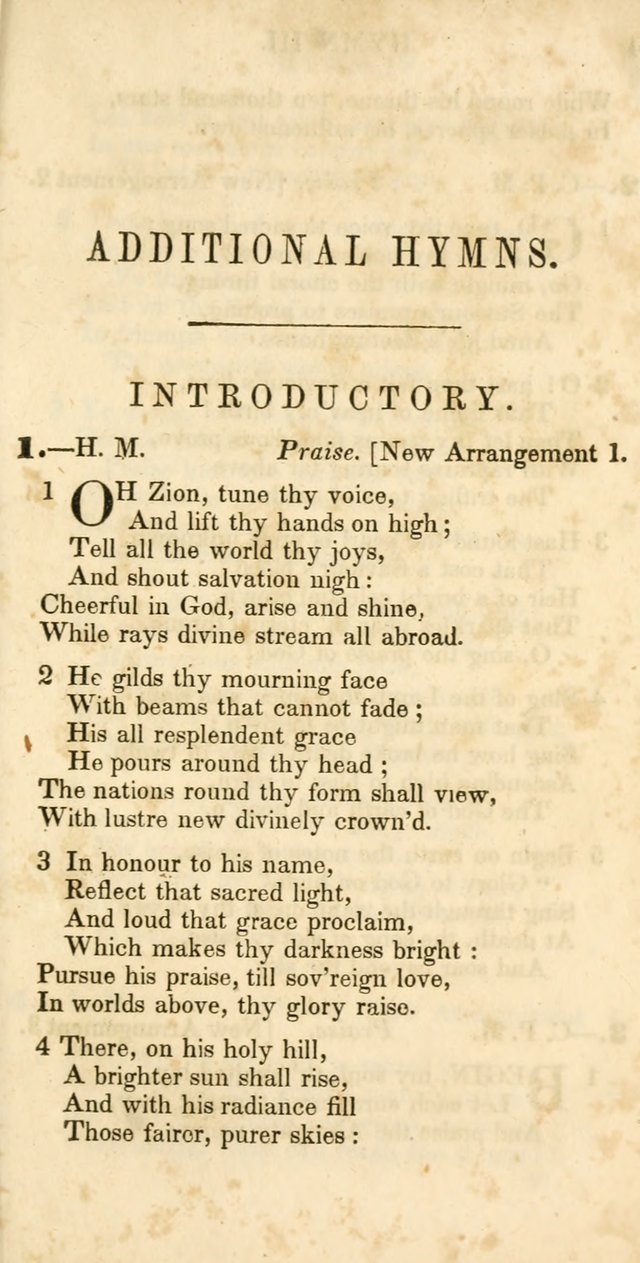 Additional Hymns, Adopted by the General Synod of the Reformed Protestant Dutch Church in North America, at their Session, June 1846, and authorized to be used in the churches under their care page 8