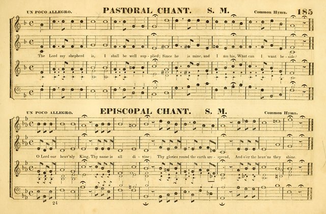 The American harp: being a collection of new and original church music, under the control of the Musical Professional Society in Boston page 122