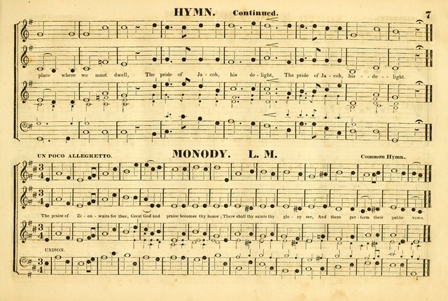 The American harp: being a collection of new and original church music, under the control of the Musical Professional Society in Boston page 16