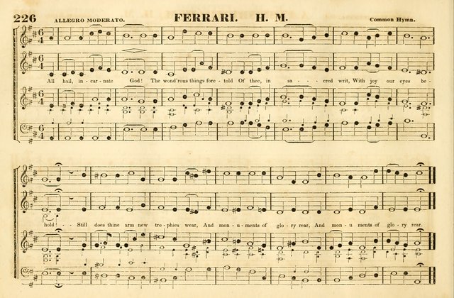 The American harp: being a collection of new and original church music, under the control of the Musical Professional Society in Boston page 163
