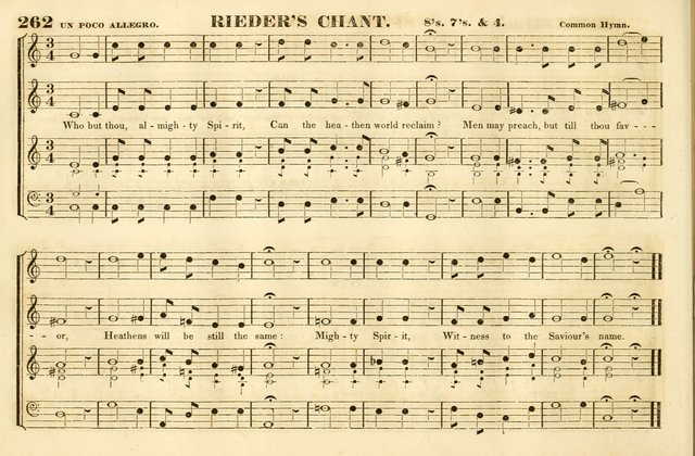 The American harp: being a collection of new and original church music, under the control of the Musical Professional Society in Boston page 199