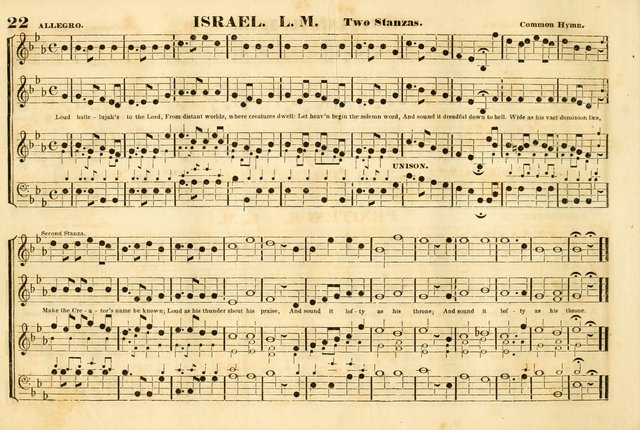 The American harp: being a collection of new and original church music, under the control of the Musical Professional Society in Boston page 31