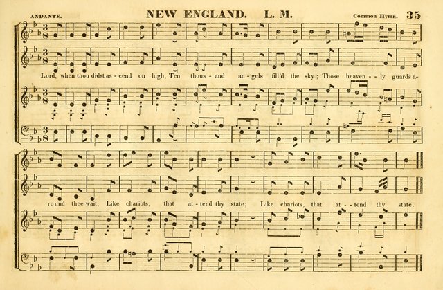 The American harp: being a collection of new and original church music, under the control of the Musical Professional Society in Boston page 44