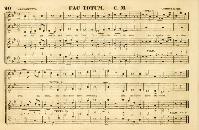 The American harp: being a collection of new and original church music, under the control of the Musical Professional Society in Boston page 75