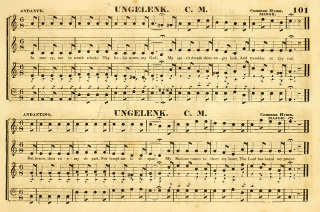 The American harp: being a collection of new and original church music, under the control of the Musical Professional Society in Boston page 86