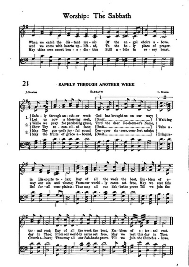 Association Hymn Book: for use in meetings for men page 14