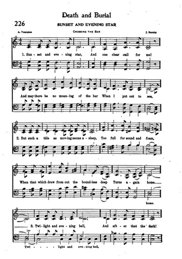 Association Hymn Book: for use in meetings for men page 177