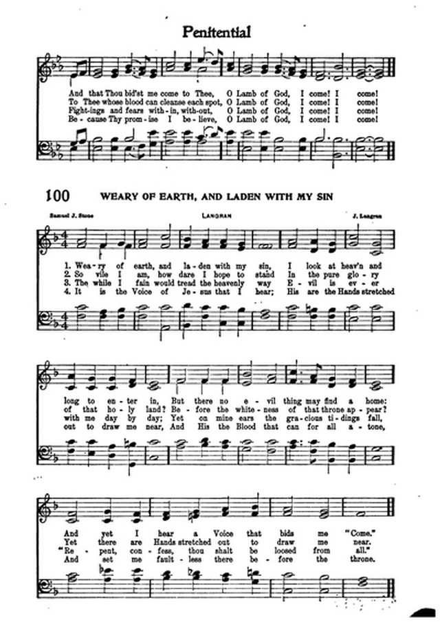 Association Hymn Book: for use in meetings for men page 74