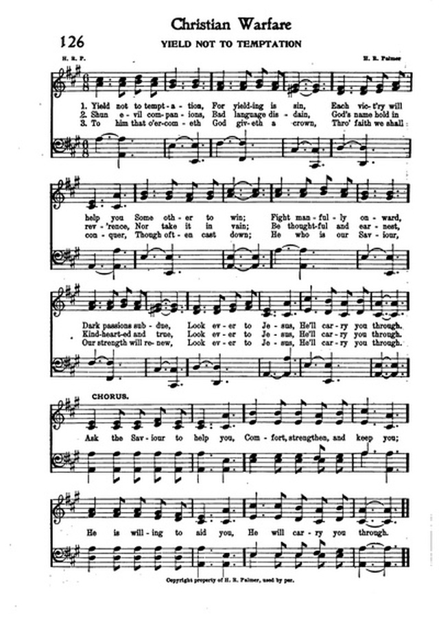 Association Hymn Book: for use in meetings for men page 97