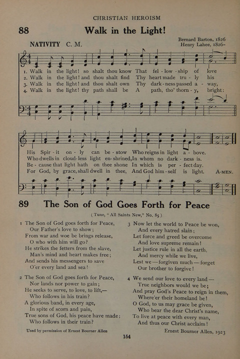 The Abingdon Hymnal: a Book of Worship for Youth page 152
