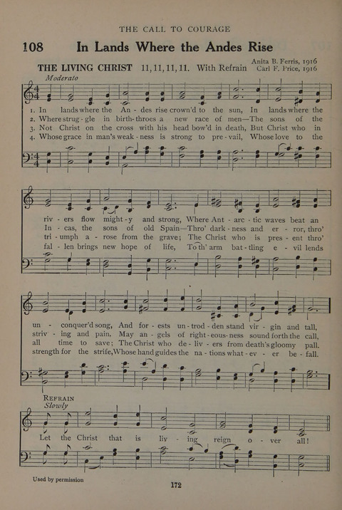 The Abingdon Hymnal: a Book of Worship for Youth page 170