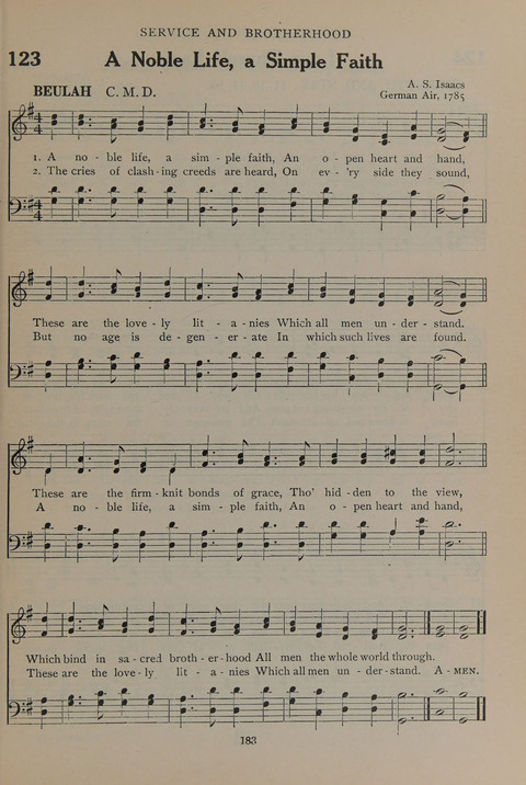 The Abingdon Hymnal: a Book of Worship for Youth page 181