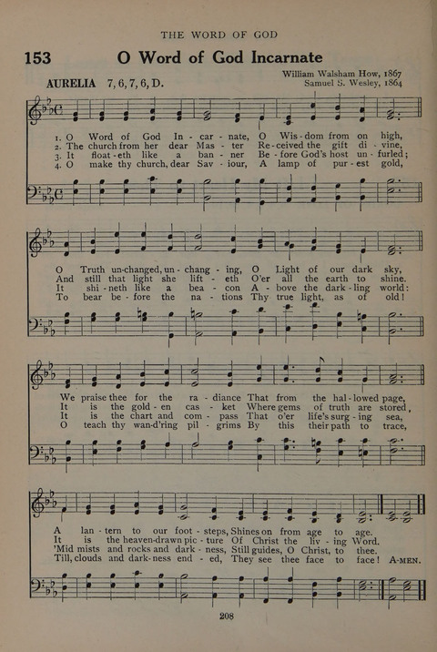 The Abingdon Hymnal: a Book of Worship for Youth page 206