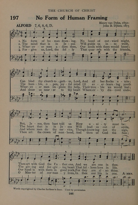 The Abingdon Hymnal: a Book of Worship for Youth page 244