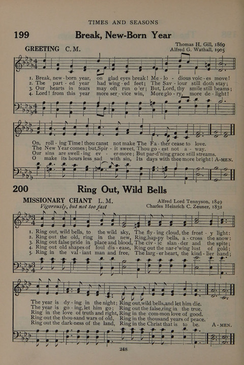 The Abingdon Hymnal: a Book of Worship for Youth page 246